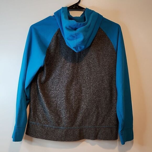 The North Face Full Zip Hooded Fleece Women's Size Small Gray/Blue EUC NICE!! - Picture 10 of 12